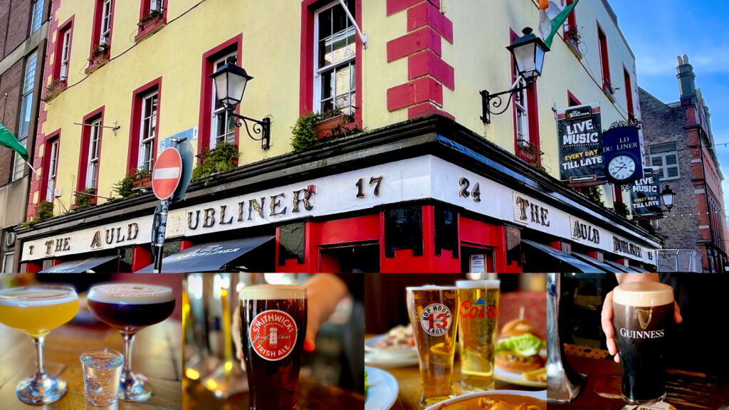 The Auld Dubliner Pub Bars in Temple Bar Dublin Irish Pub